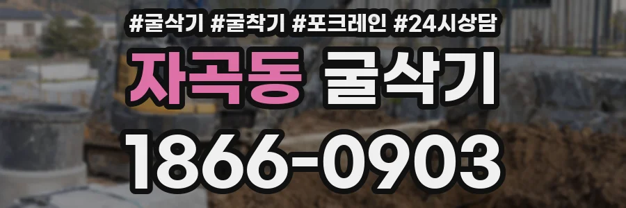 자곡동 굴삭기