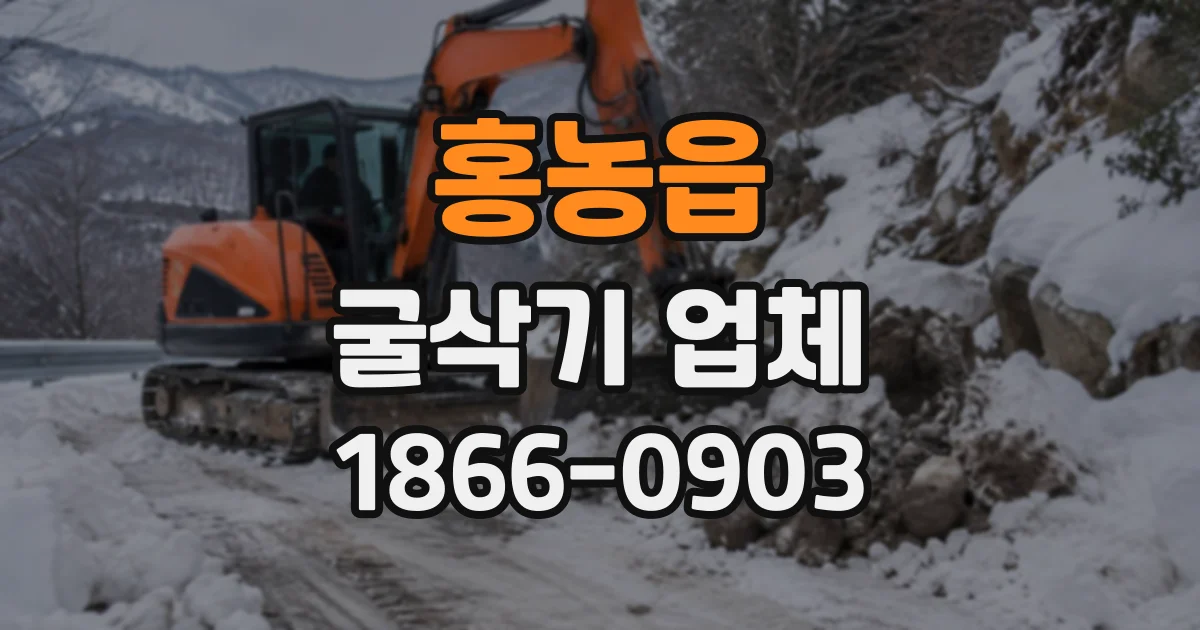 홍농읍 굴삭기업체