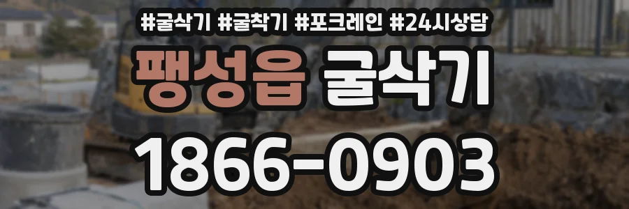 팽성읍 굴삭기