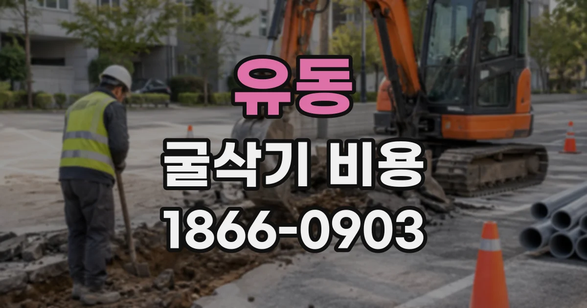 유동 굴삭기비용