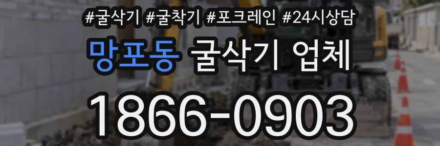 망포동 굴삭기 업체
