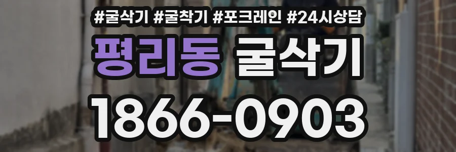 평리동 굴삭기