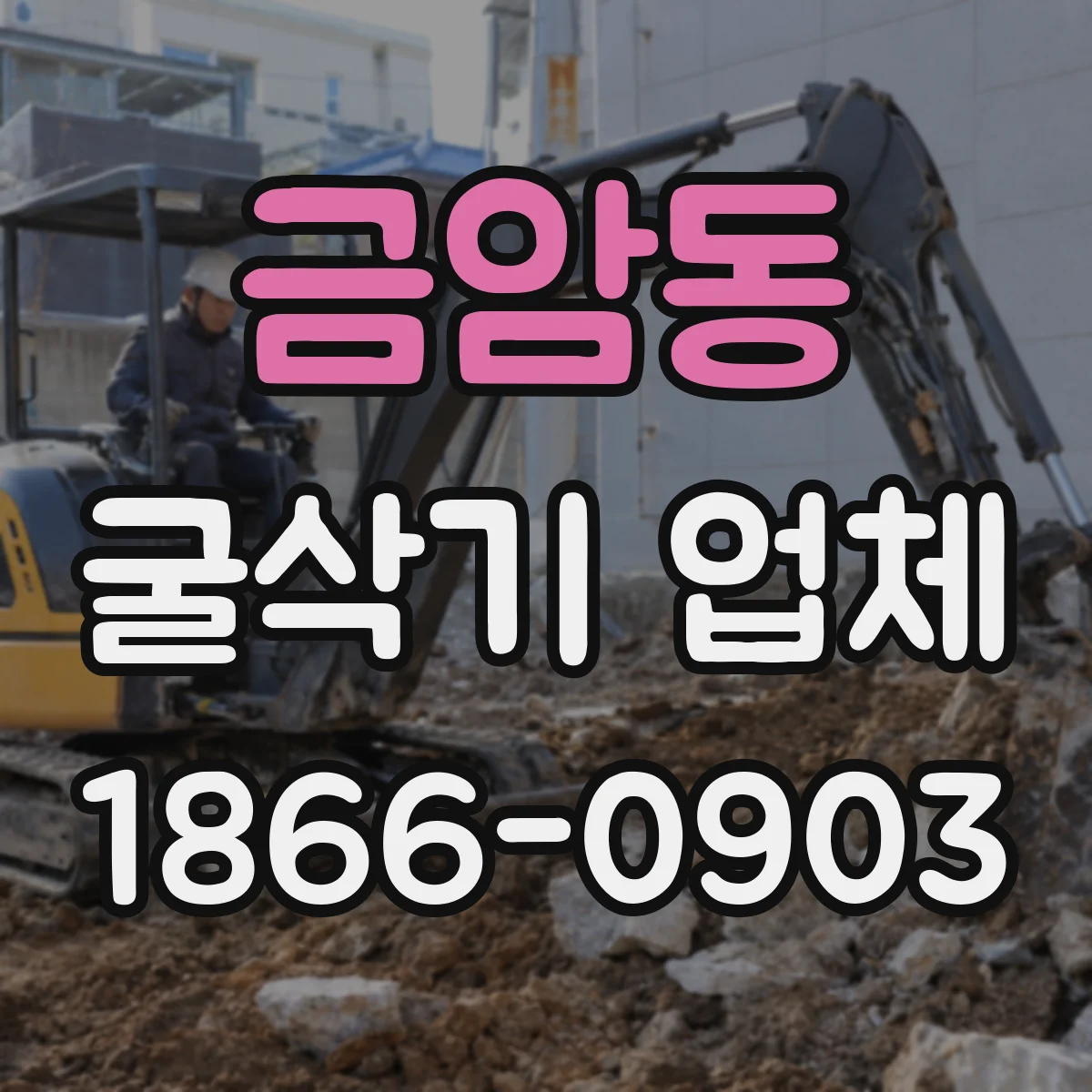 금암동 굴삭기 업체