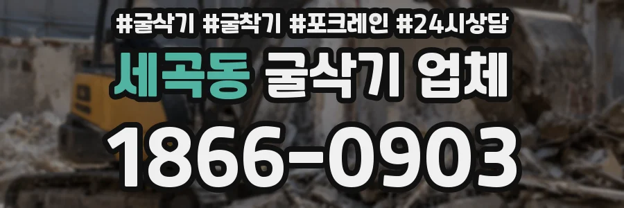 세곡동 굴삭기 업체
