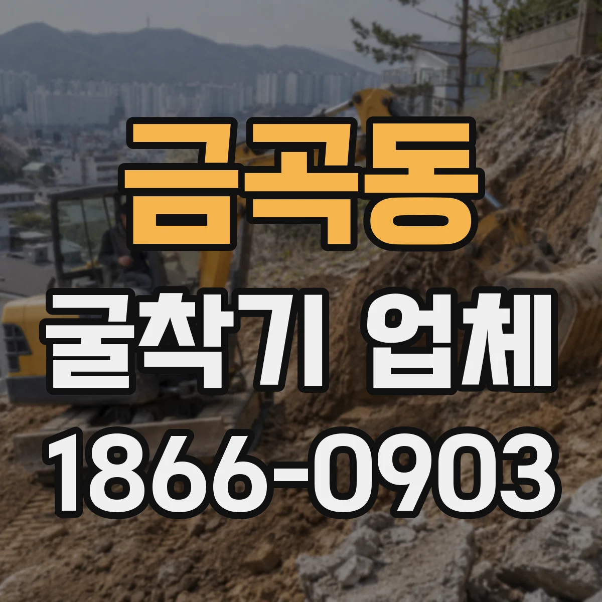 금곡동 굴착기 업체