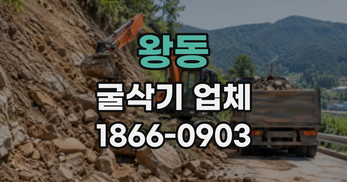 왕동 굴삭기업체