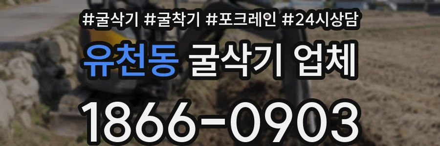 유천동 굴삭기 업체