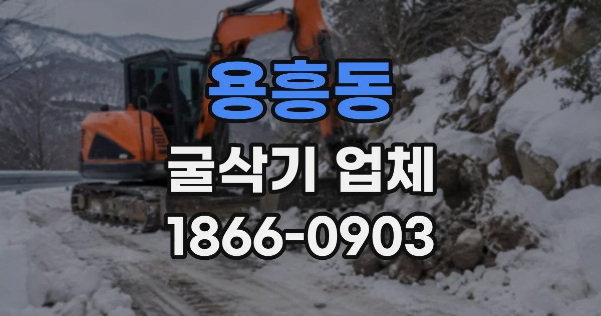 용흥동 굴삭기업체