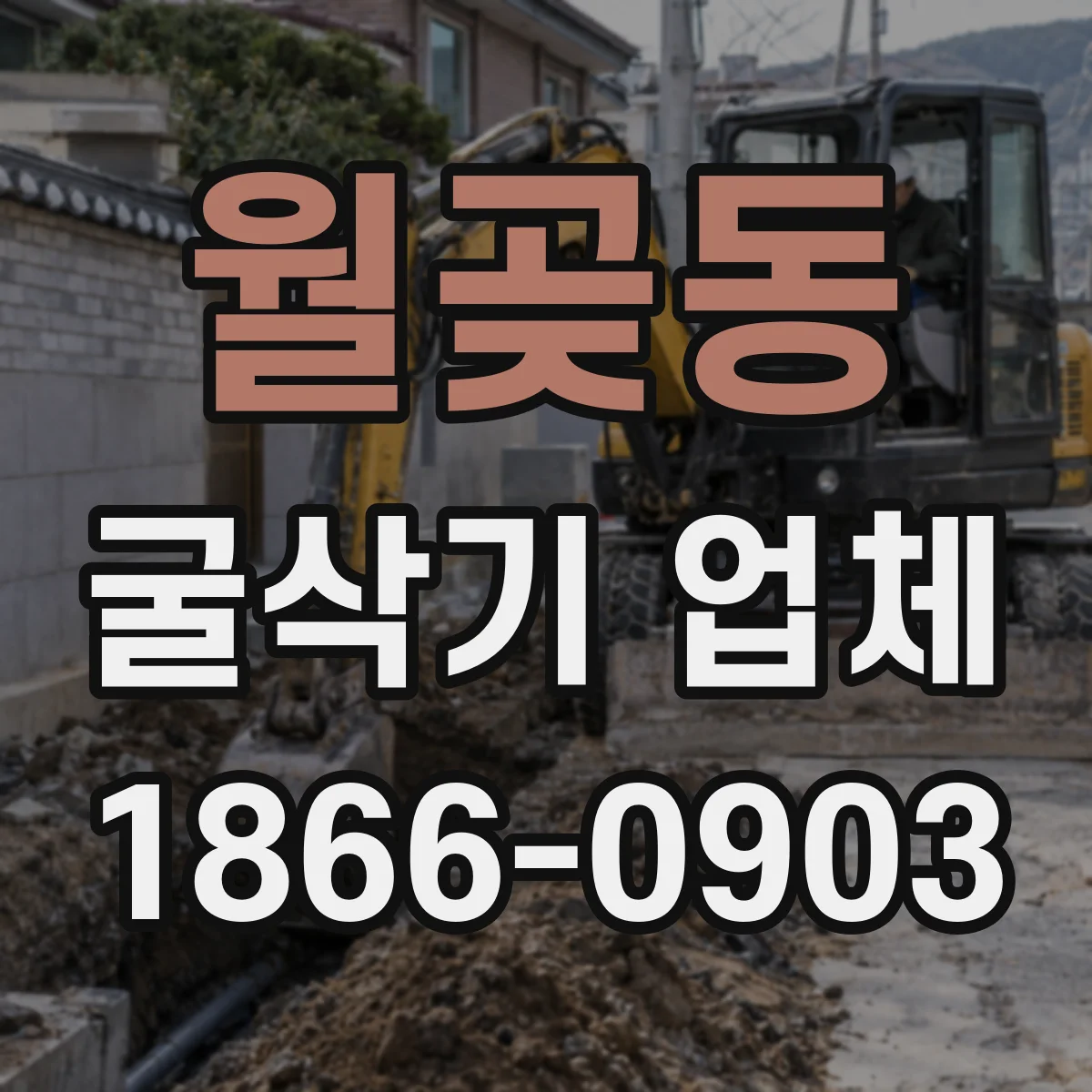 월곶동 굴삭기 업체