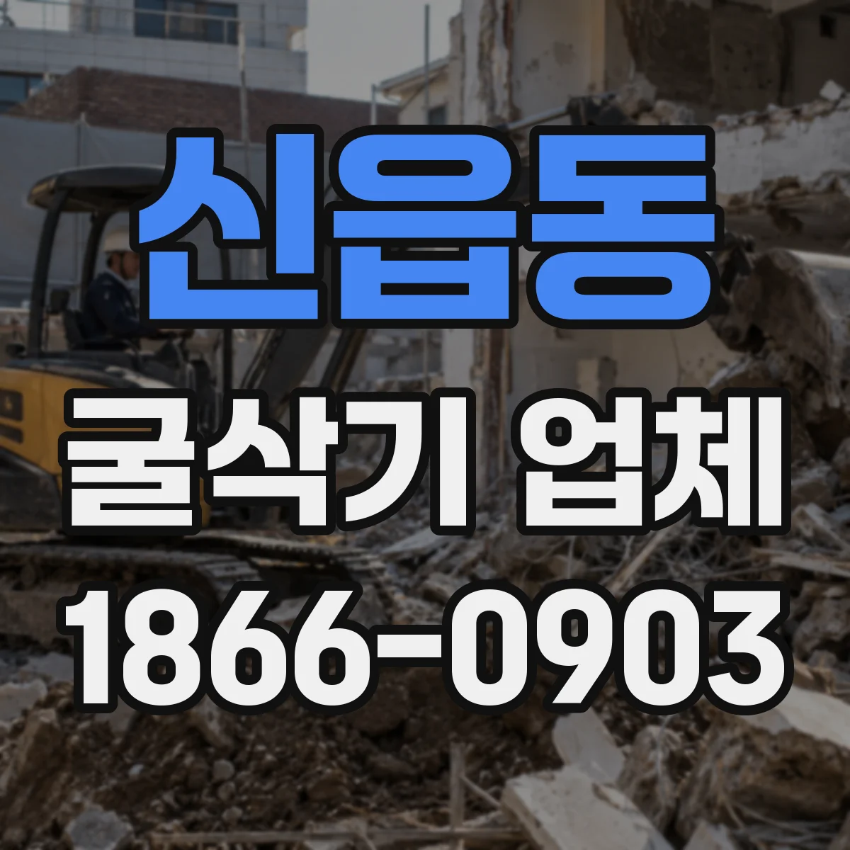 신읍동 굴삭기 업체