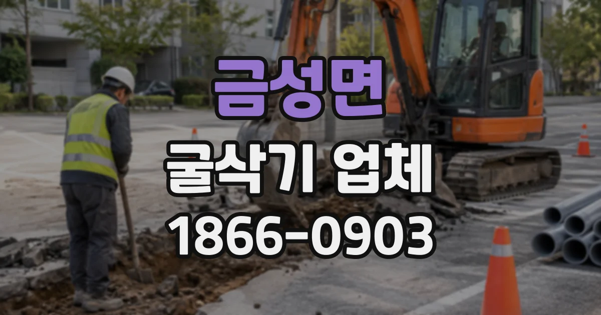 금성면 굴삭기업체