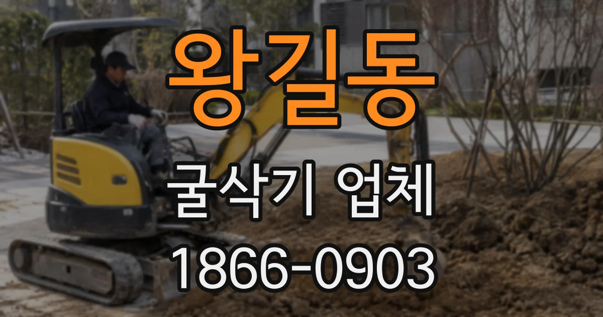 왕길동 굴삭기 업체