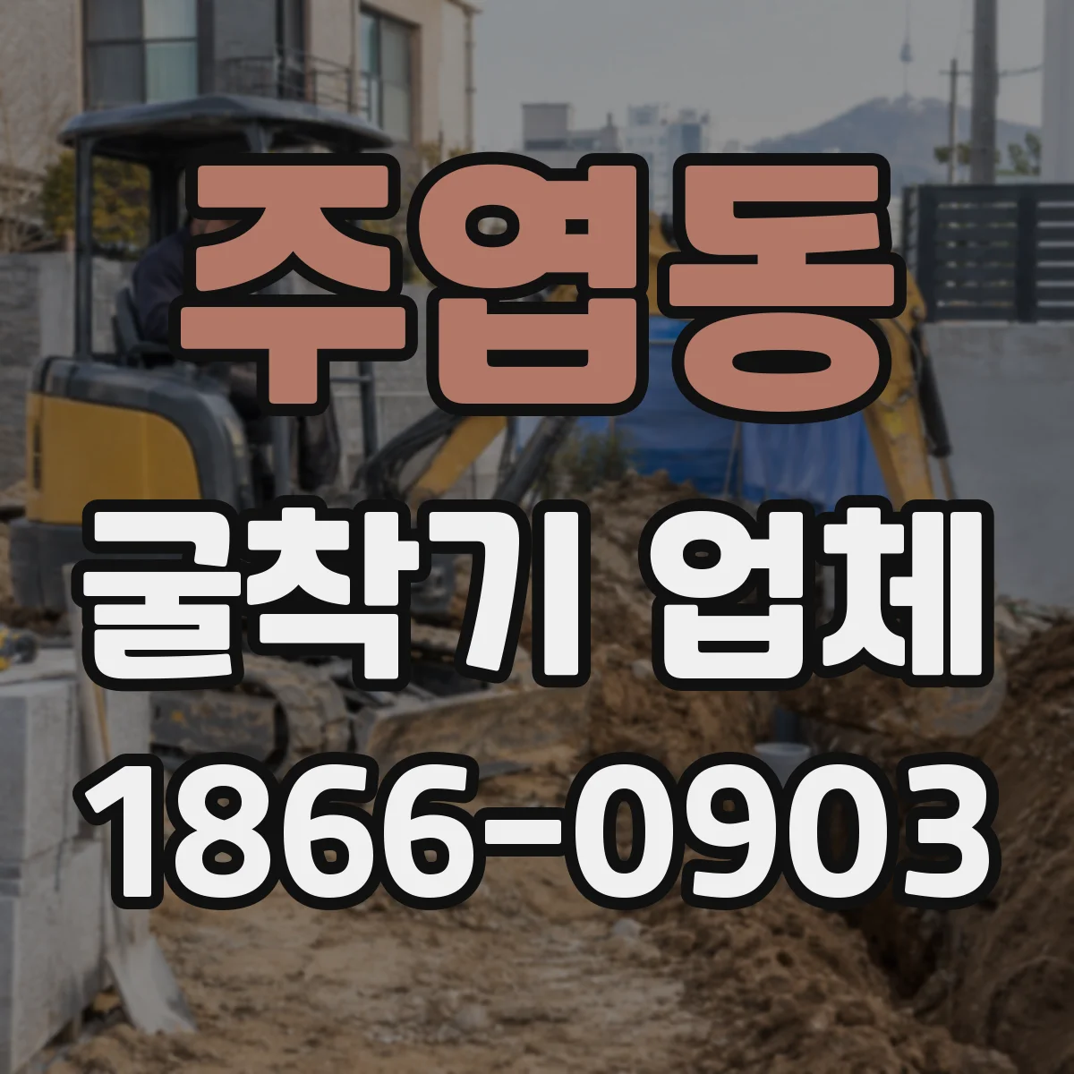 주엽동 굴착기 업체