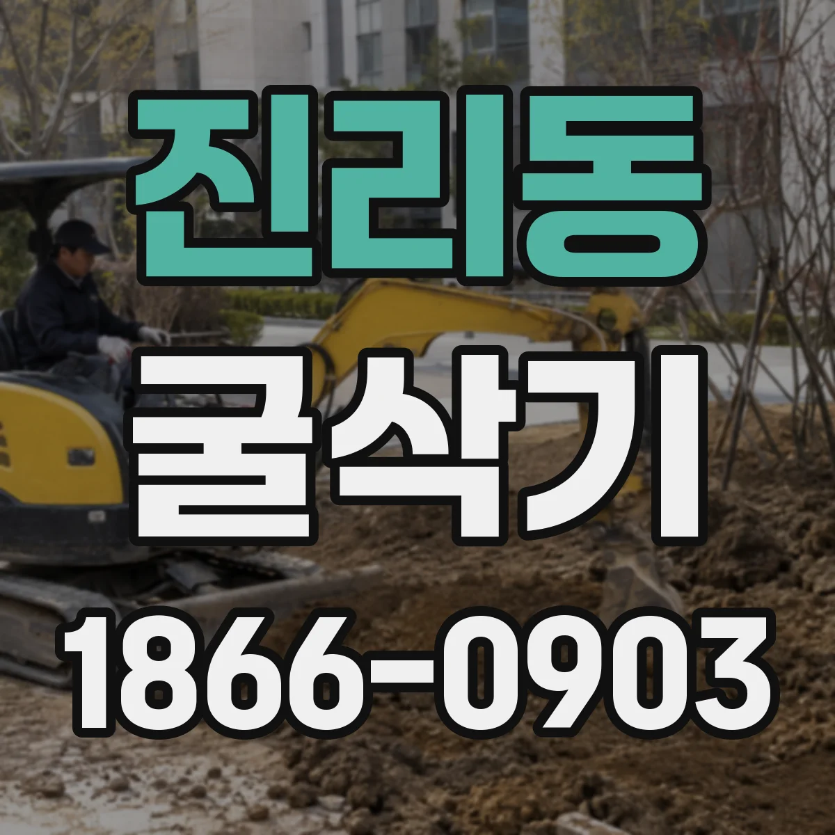 진리동 굴삭기