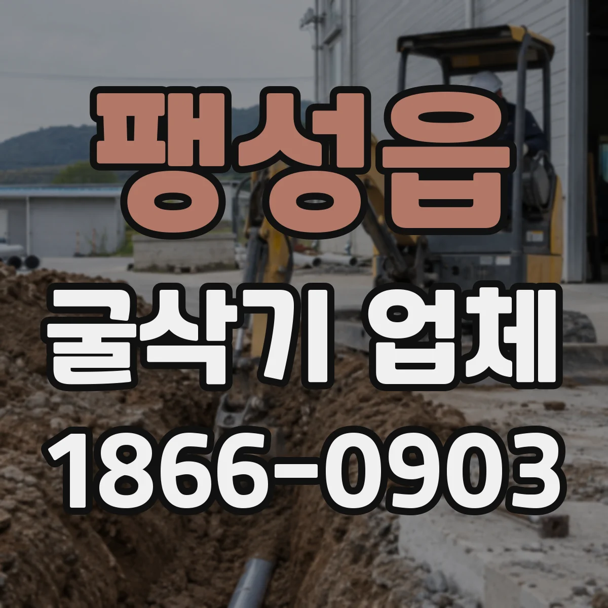 팽성읍 굴삭기 업체