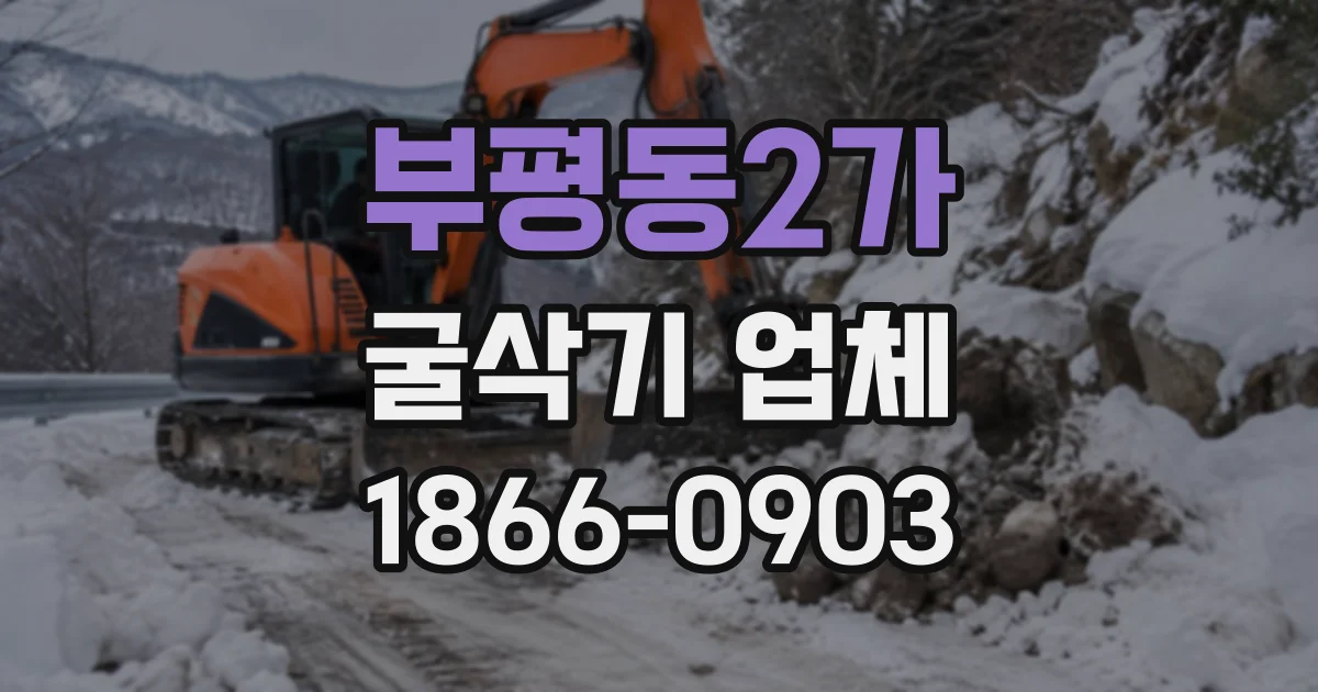 부평동2가 굴삭기업체
