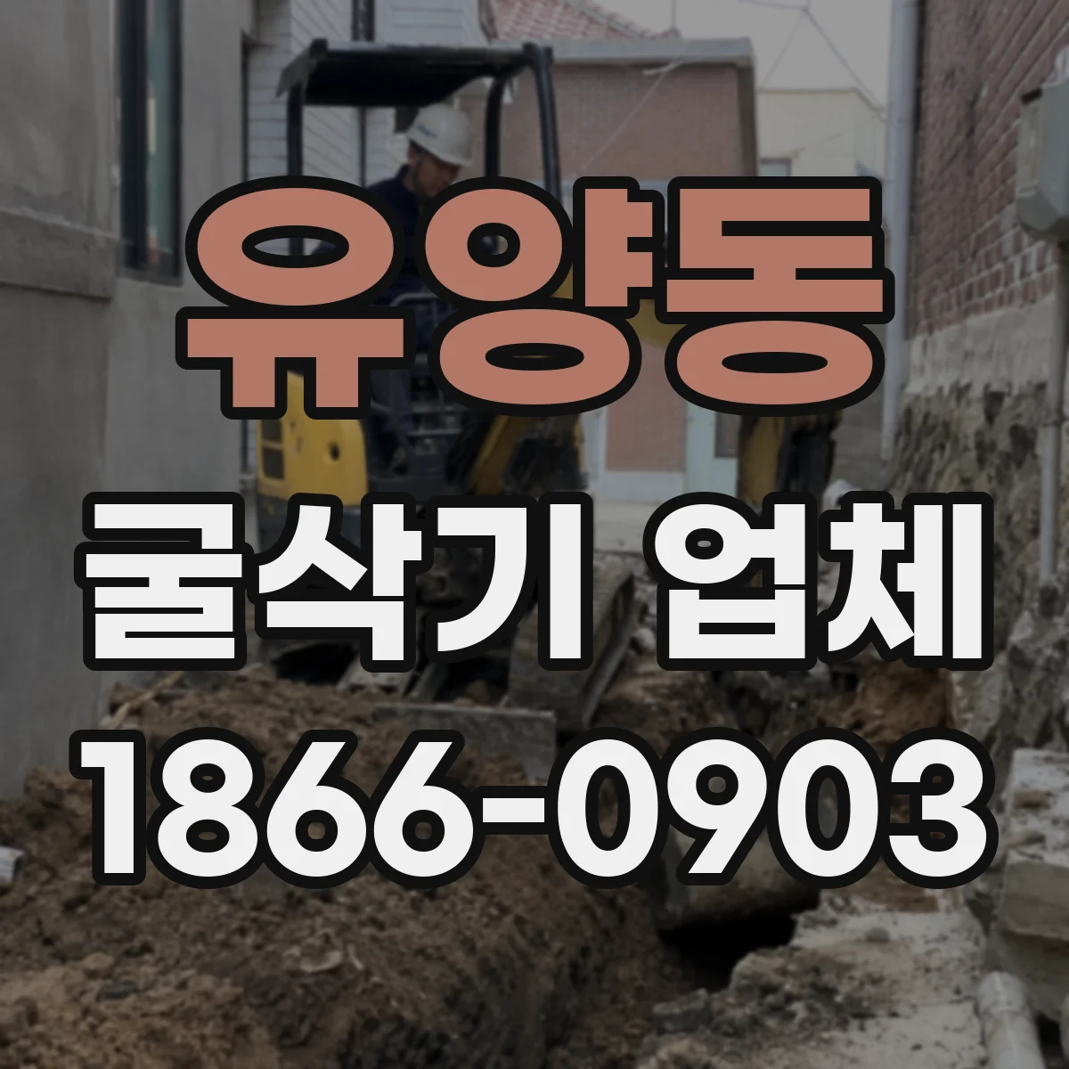 유양동 굴삭기 업체