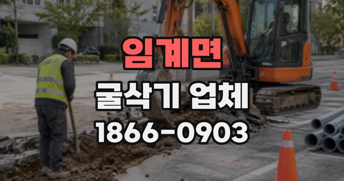 임계면 굴삭기업체