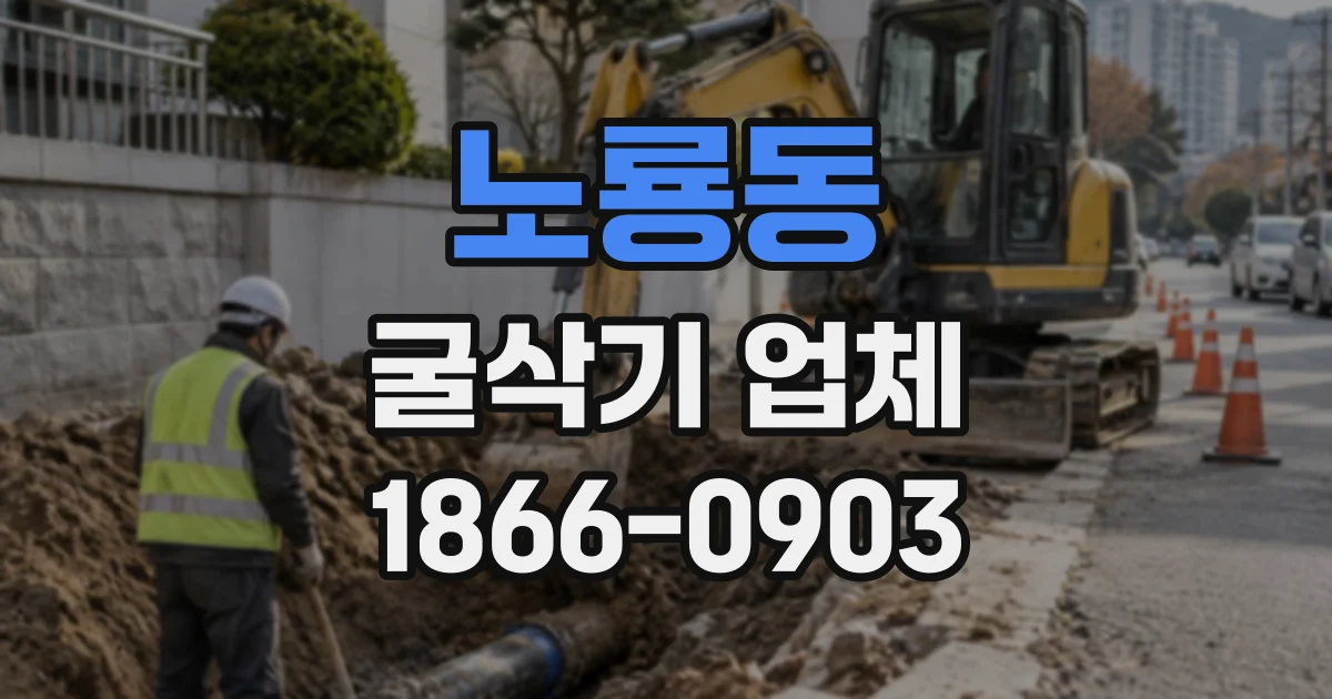 노룡동 굴삭기업체