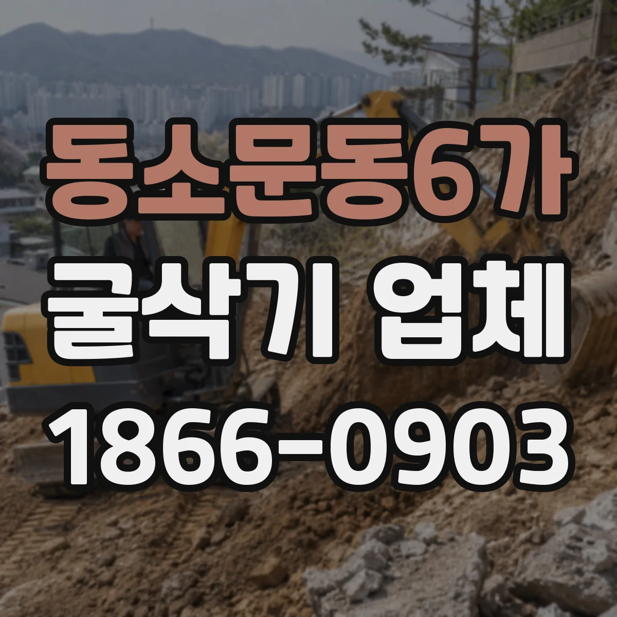 동소문동6가 굴삭기 업체
