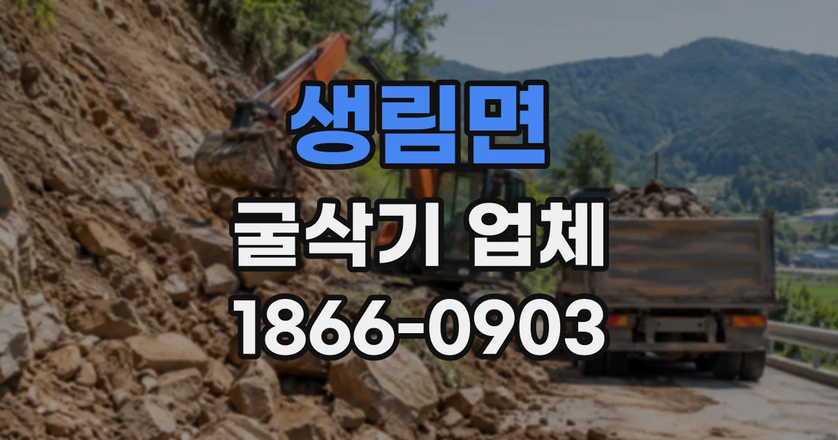 생림면 굴삭기업체