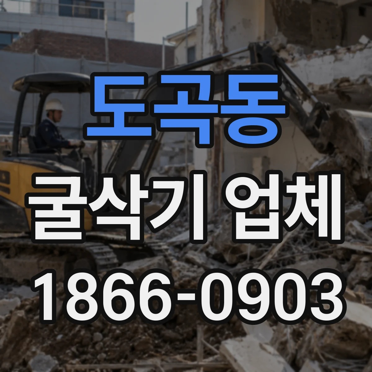 도곡동 굴삭기 업체