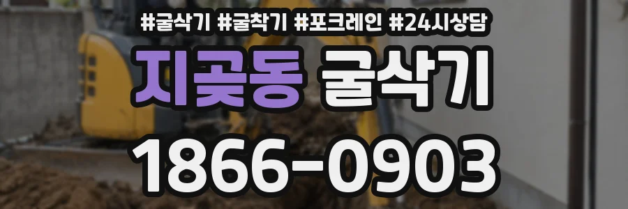 지곶동 굴삭기