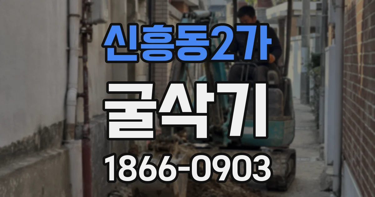 신흥동2가 굴삭기