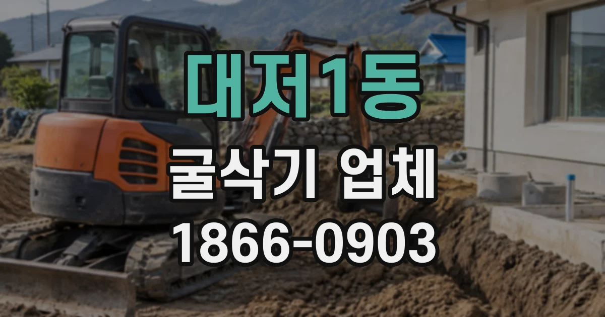 대저1동 굴삭기업체