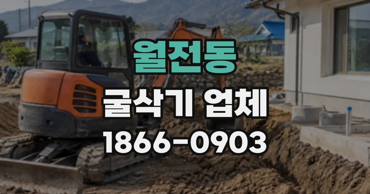 월전동 굴삭기업체