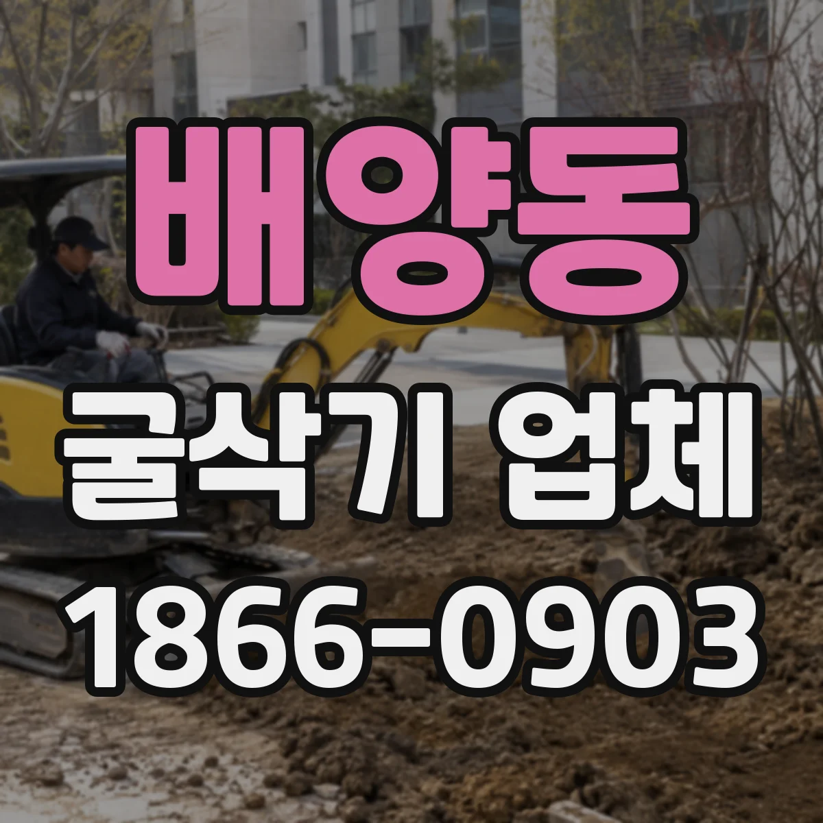 배양동 굴삭기 업체