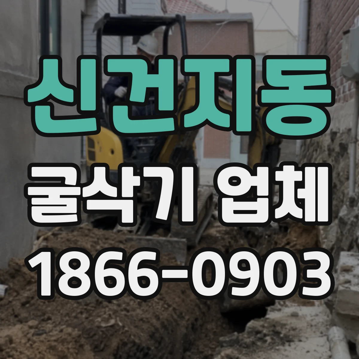 신건지동 굴삭기 업체