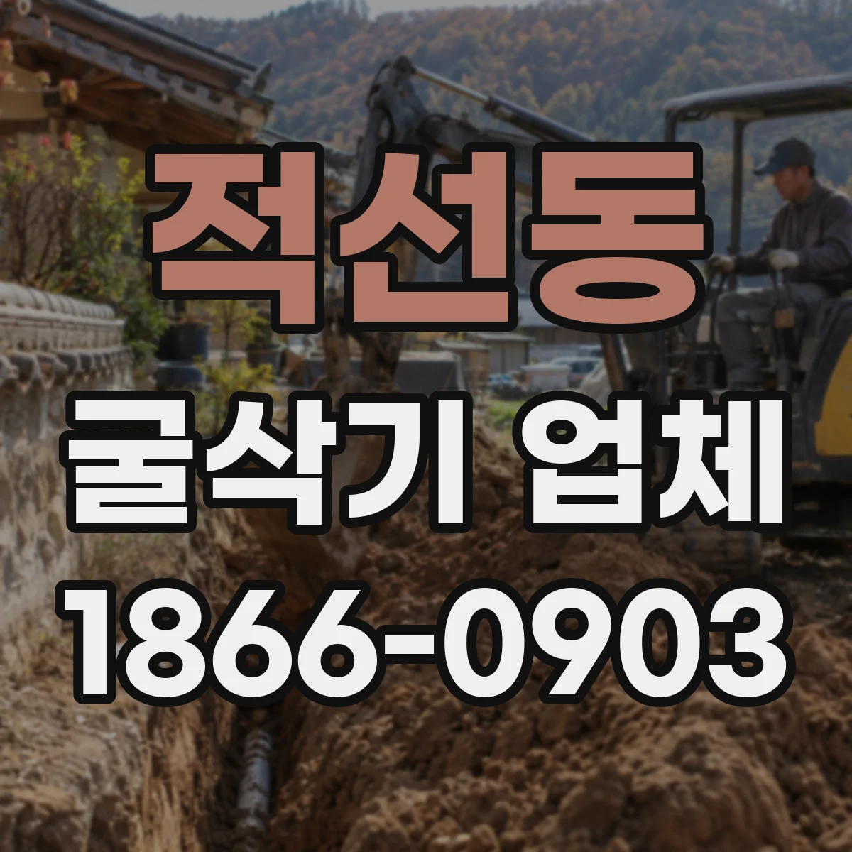 적선동 굴삭기 업체