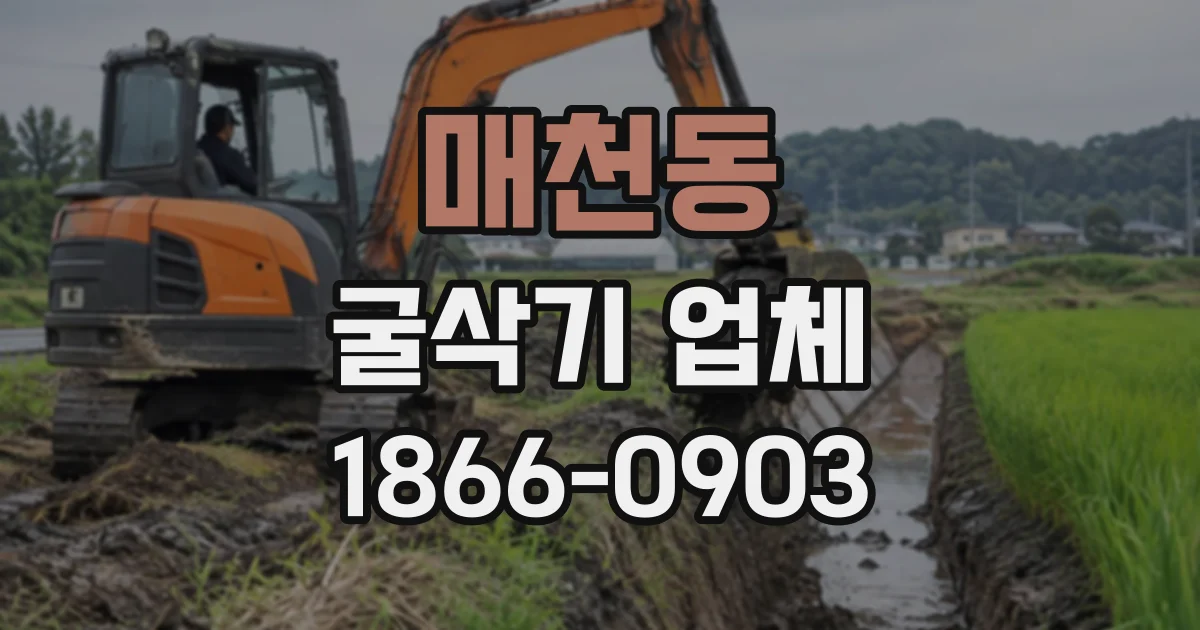 매천동 굴삭기업체