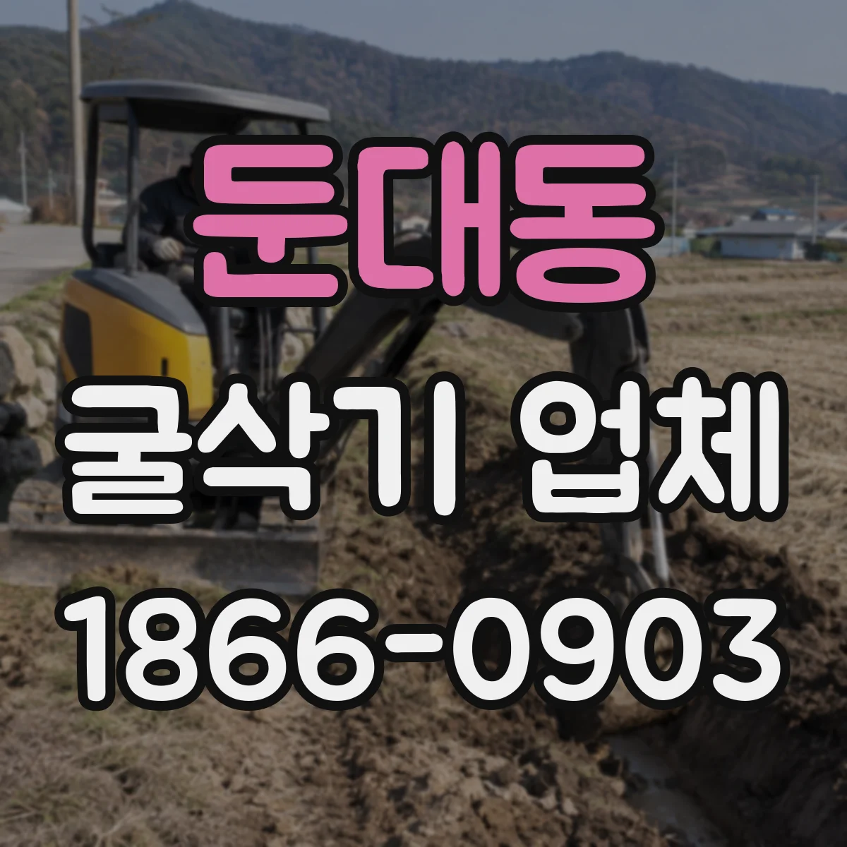 둔대동 굴삭기 업체