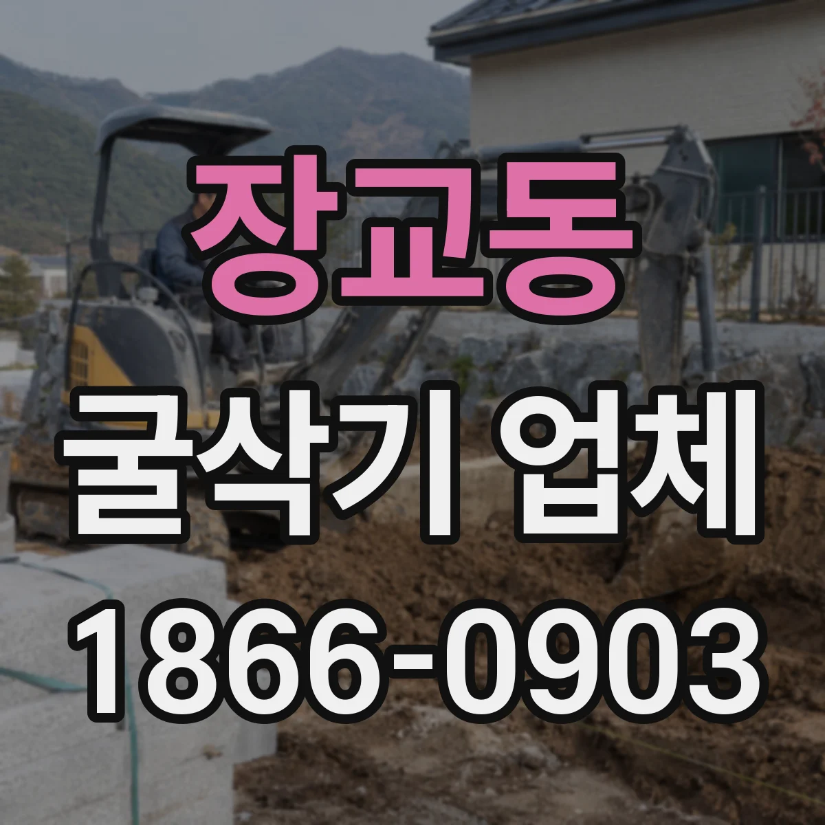 장교동 굴삭기 업체