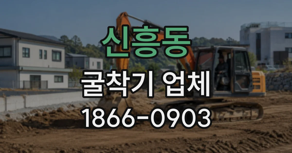 신흥동 굴착기업체