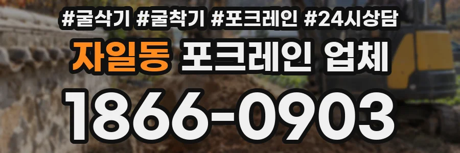 자일동 포크레인 업체