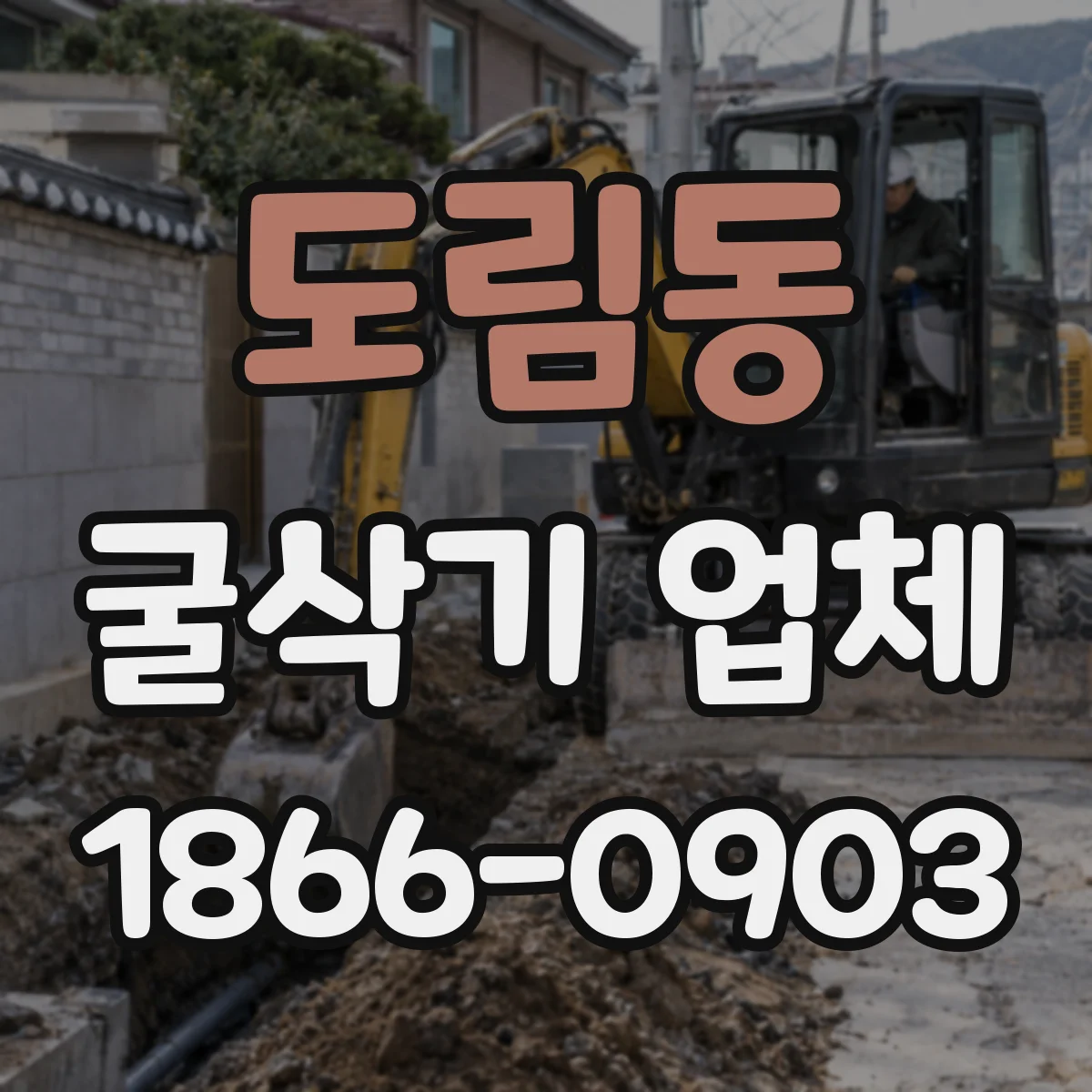 도림동 굴삭기 업체