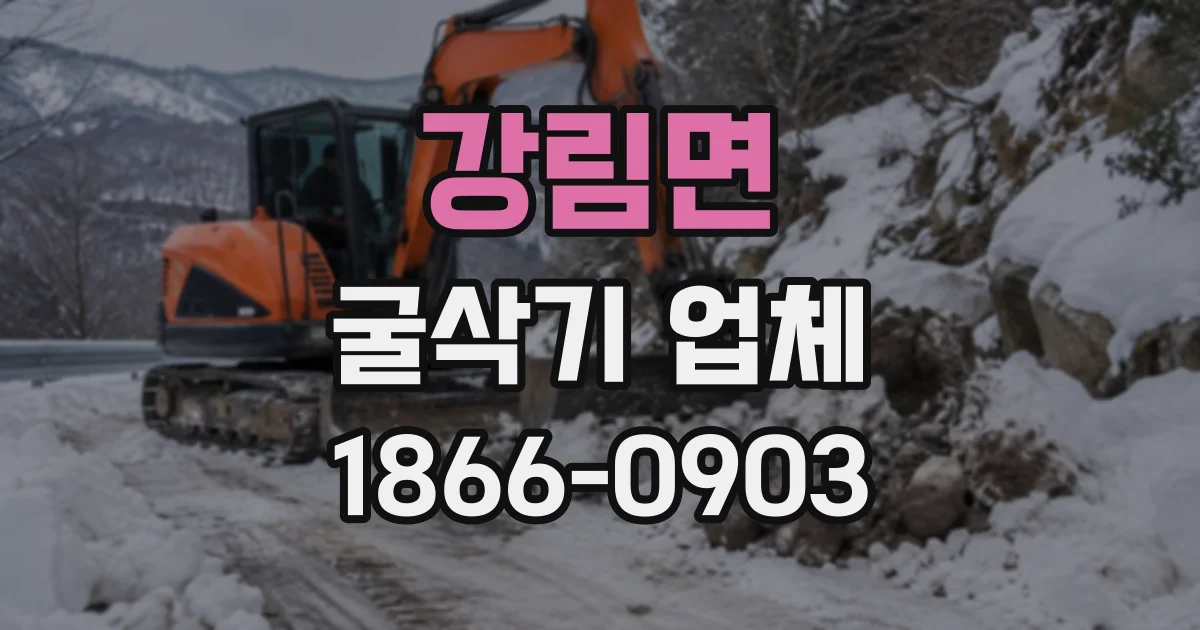 강림면 굴삭기업체