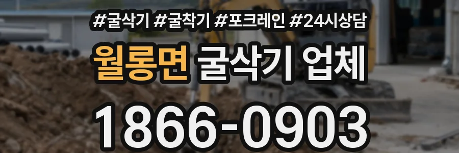 월롱면 굴삭기 업체