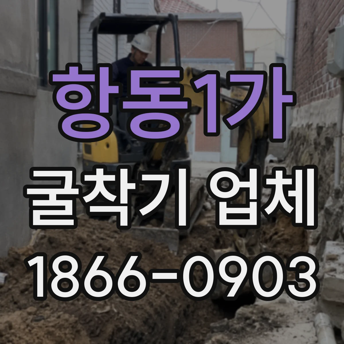 항동1가 굴착기 업체