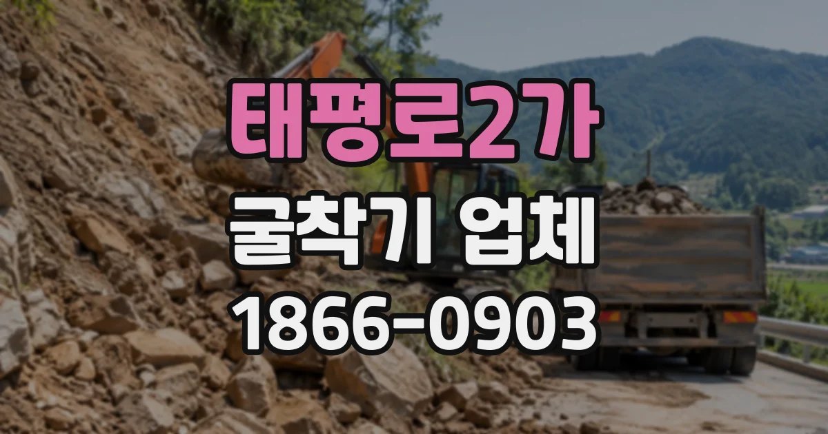태평로2가 굴착기업체