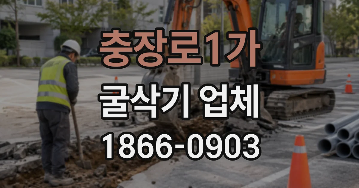 충장로1가 굴삭기업체