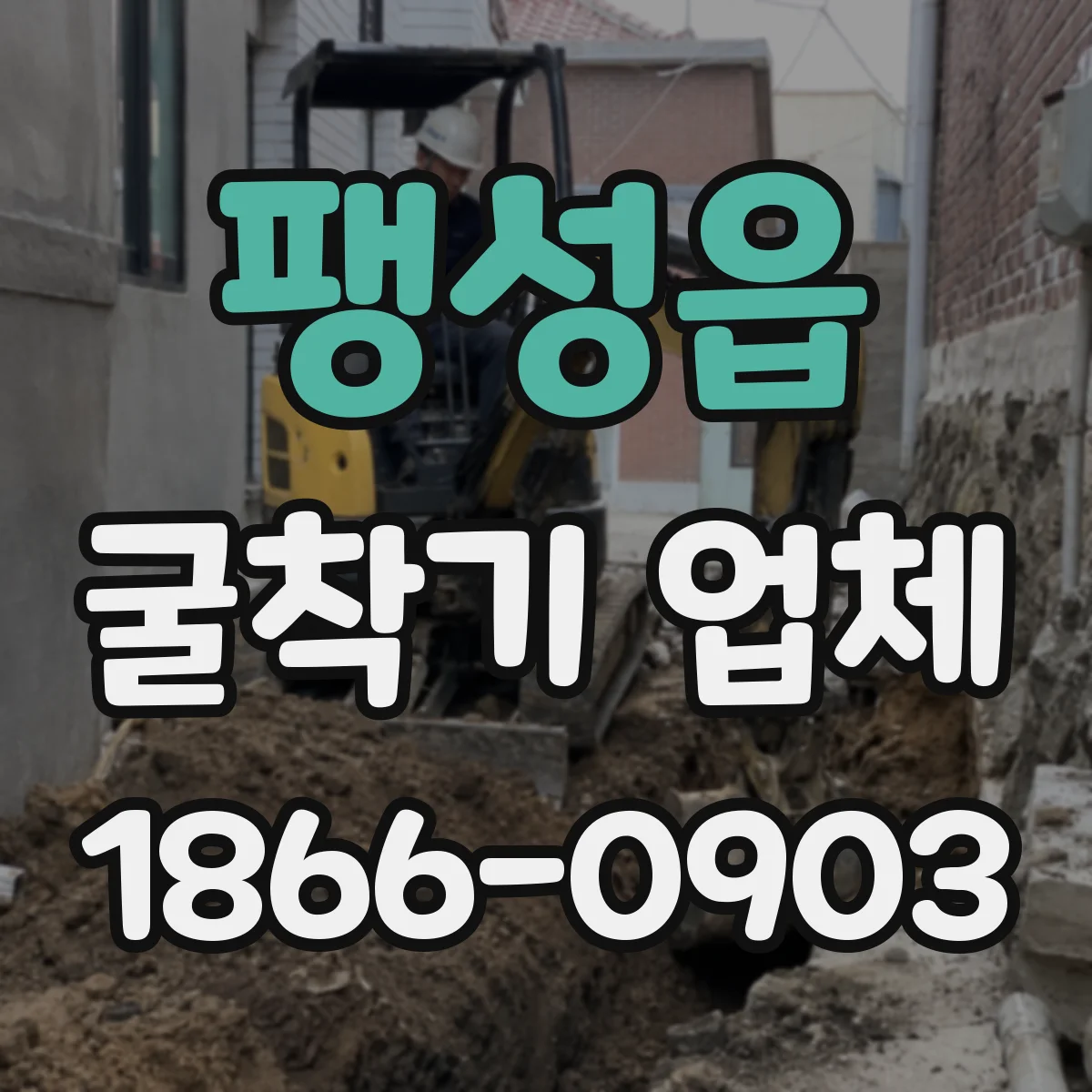 팽성읍 굴착기 업체