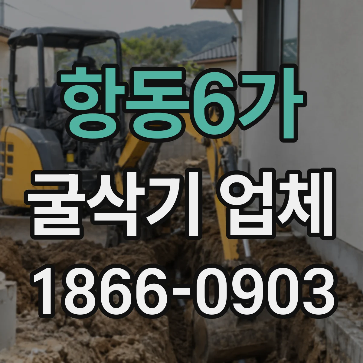 항동6가 굴삭기 업체