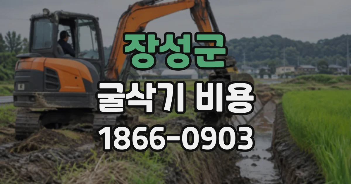 장성군 굴삭기비용