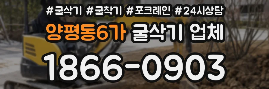 양평동6가 굴삭기 업체