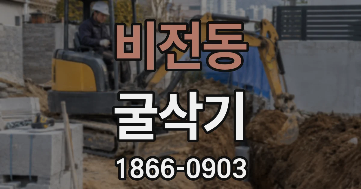 비전동 굴삭기