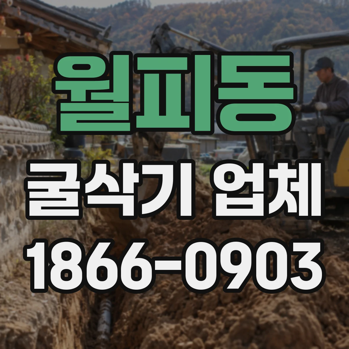 월피동 굴삭기 업체